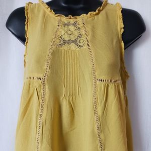 Women Yellow Top